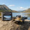 The white packaging box features a drone remote control and a drone model details Picture